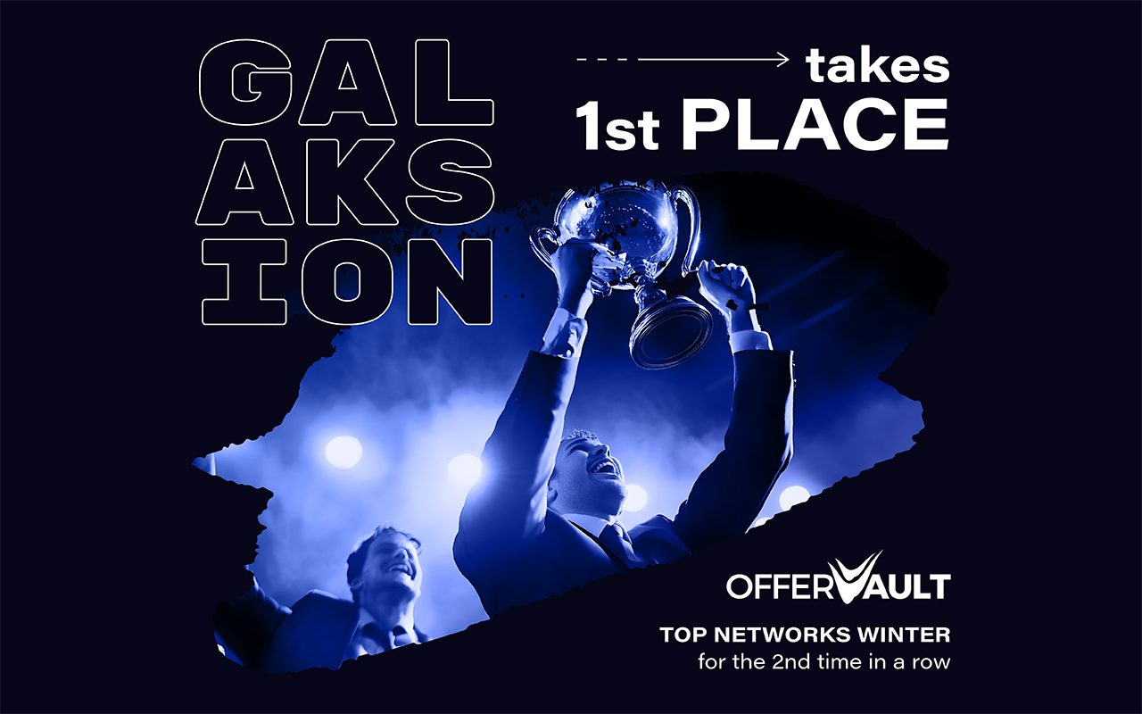 Galaksion’s double crown in OfferVault’s Top Network Winter Voting