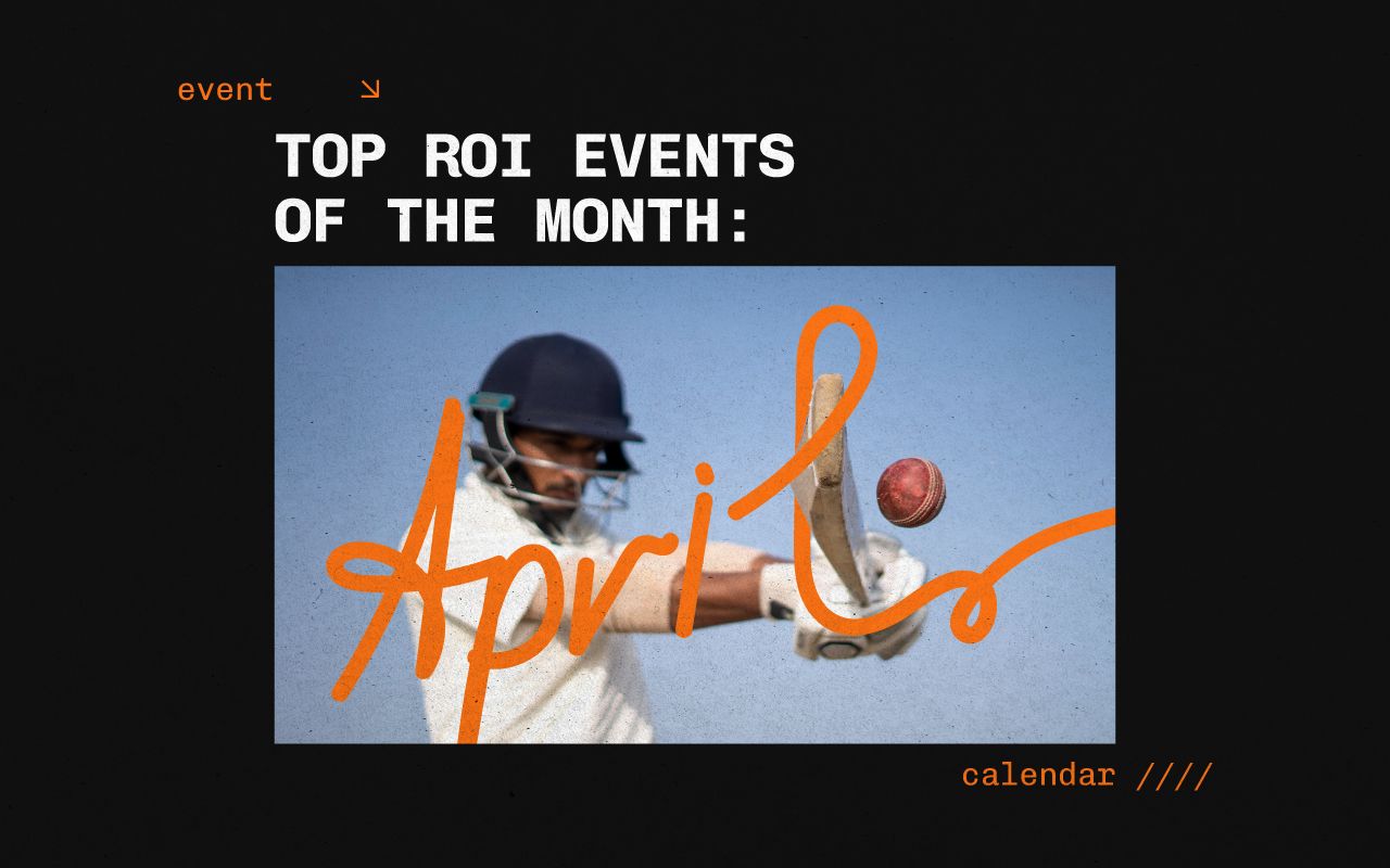 Cricket is the top event for your offers in April — and here’s why