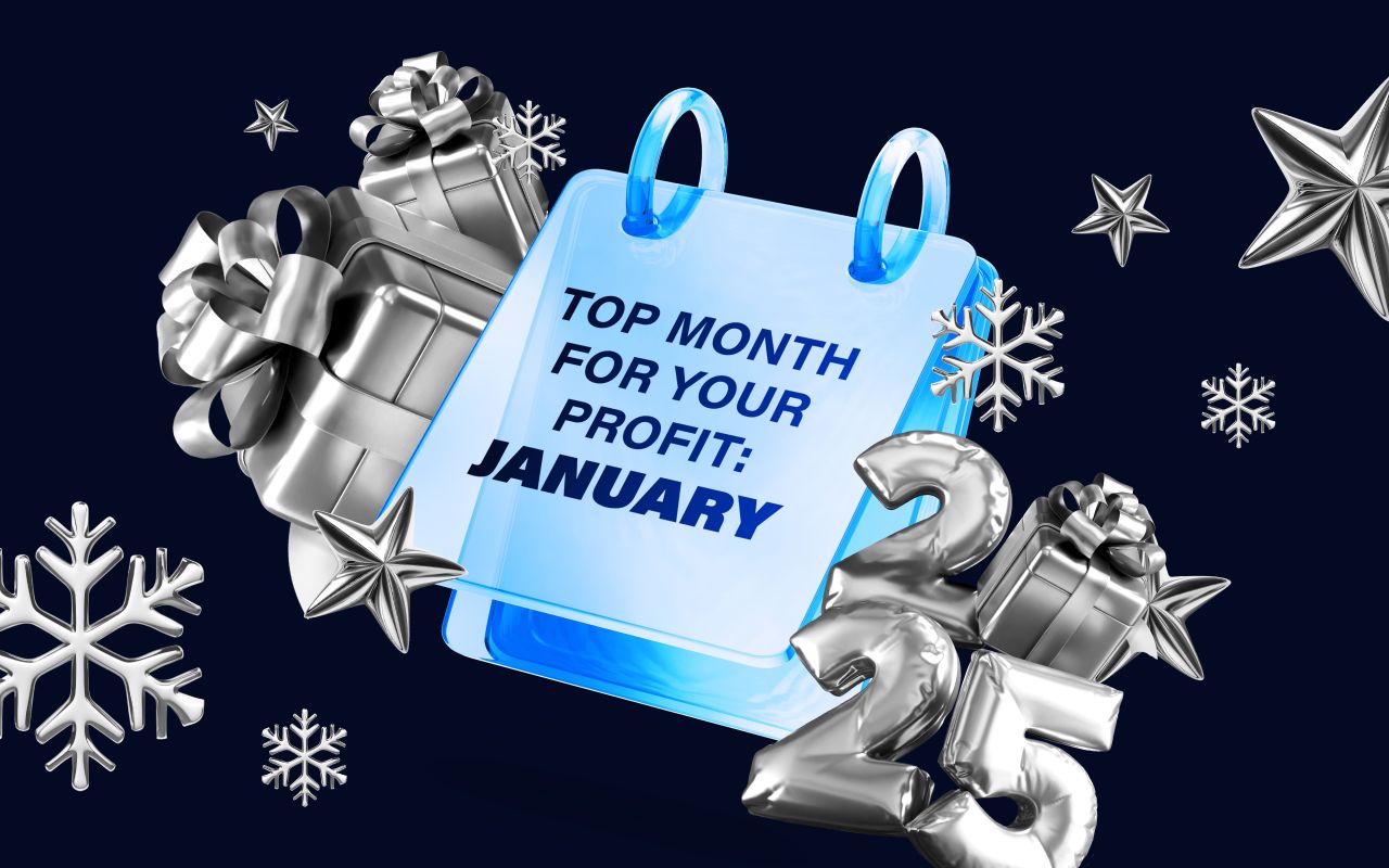 Top month for your profit: JANUARY